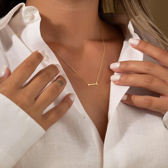 Gold Necklace for Women-14k Gold Plated Infinity Necklace Star Of David Necklace - Picture 3 of 7